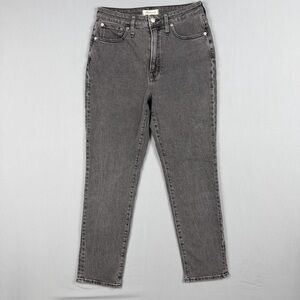 Madewell Curvy Perfect Vintage High Rise Straight Jeans 28